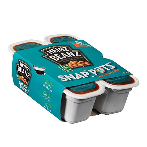 Heinz Beans Snap Pots 4X200G