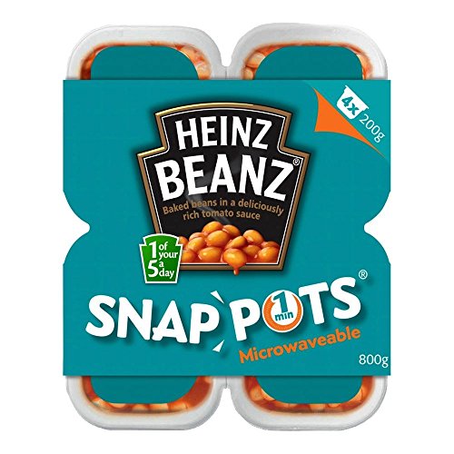 Heinz Beans Snap Pots 4X200G