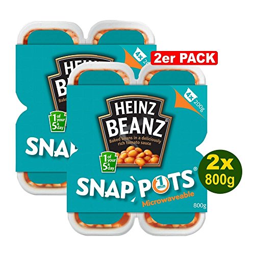 Heinz Beans Snap Pots 4X200G