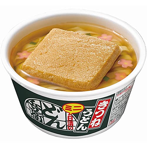 Instant Udon noodle> DONBE mini Udon with deep fried tofu