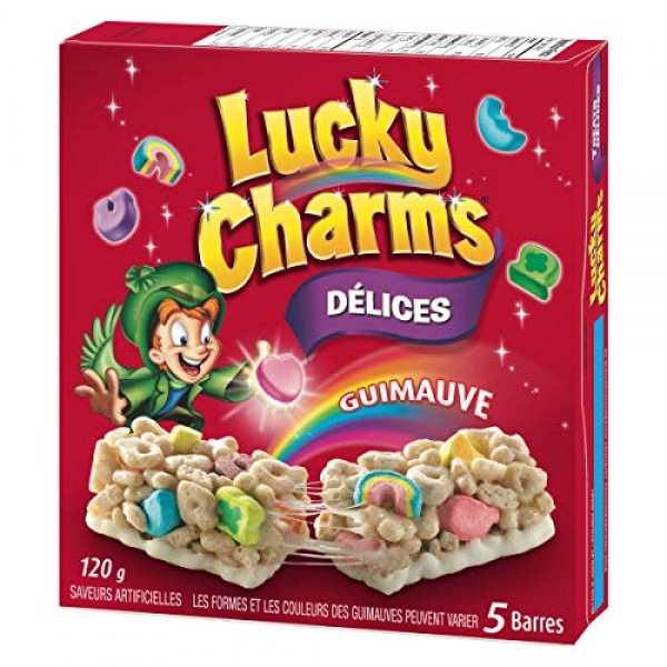 Lucky Charms Treats Bars, 5-Count, 120 Gram
