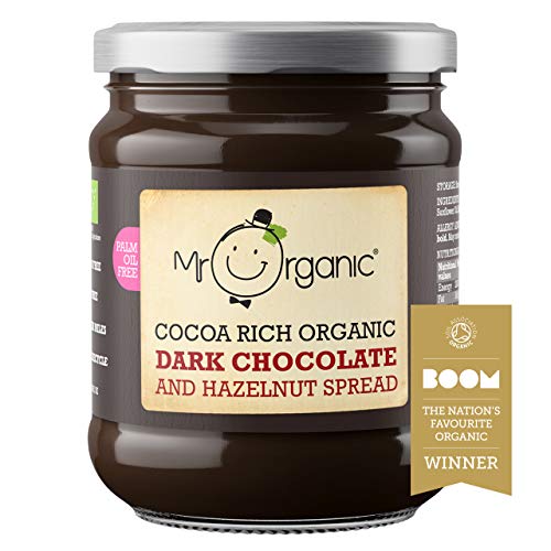 Mr Organic Dark Chocolate &Amp; Hazelnut Spread 200G