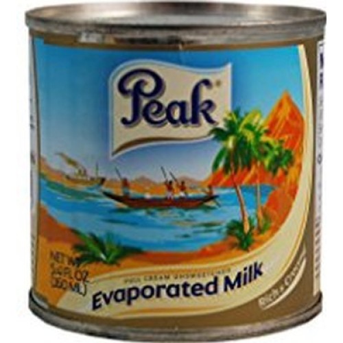Peak Evaporated Milk - 4 Cans 5.4Oz Each