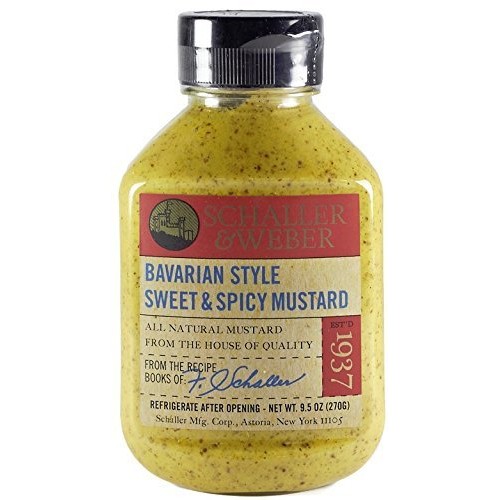 Schaller &Amp; Weber Bavarian Style Mustard, 9.5 Ounce