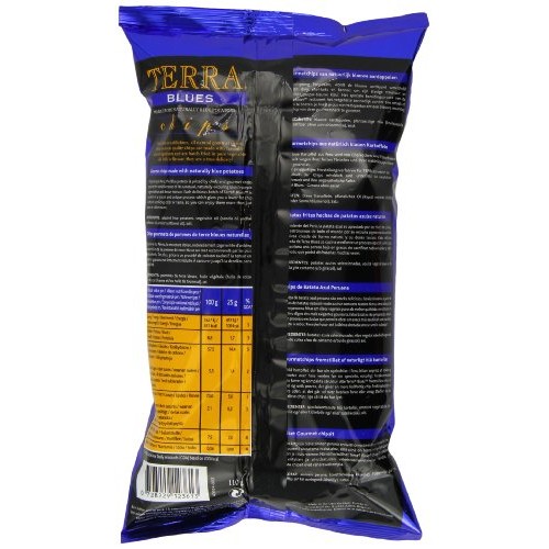 Terra Blues Potato Chips 110 G Pack Of 6