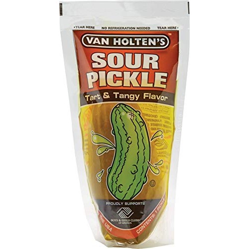 Van Holtens Pickle In-A Pouch Variety Pack, 12 Pickles, 3 Of Ea