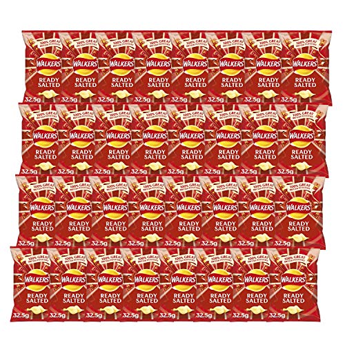 Walkers Crisps Ready Salted X 32 1040G