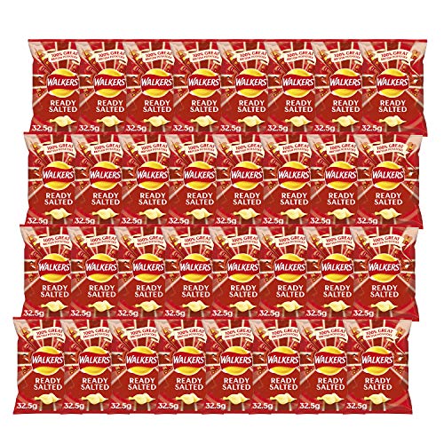 Walkers Crisps Ready Salted X 32 1040G