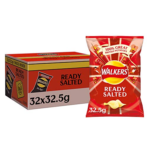 Walkers Crisps Ready Salted X 32 1040G