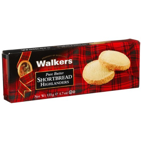 Walkers Shortbread Highlanders, 4.7-Ounce Boxes Pack Of 4