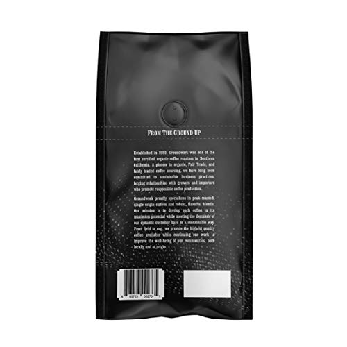 Groundwork Certified Organic Single Origin Whole Bean Coffee, Br