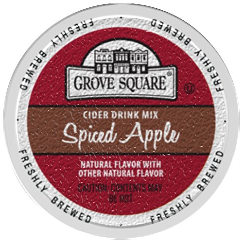 Grove Square Cider Single Serve Cups, Spiced Apple, 24 Count Pa