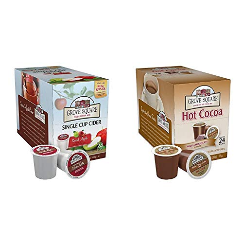 Grove Square Cider Single Serve Cups, Spiced Apple, 24 Count Pa