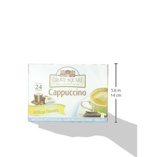 24 Pack Single Serve Cappuccino French Vanilla Cups