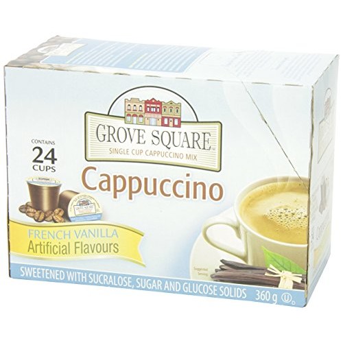 24 Pack Single Serve Cappuccino French Vanilla Cups