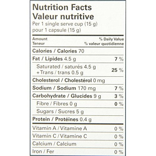 24 Pack Single Serve Cappuccino French Vanilla Cups