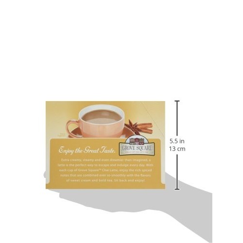 Grove Square Chai Latte, 48-Count Single Serve Cup For Keurig K-