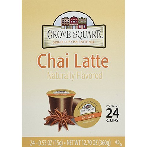 Grove Square Chai Latte, 48-Count Single Serve Cup For Keurig K-