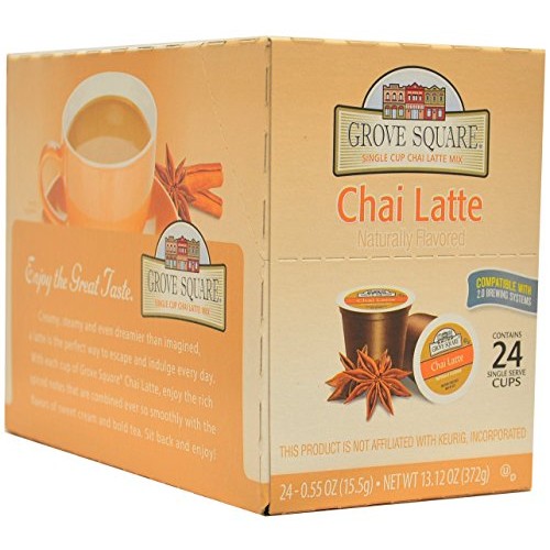 Grove Square Chai Latte, 96-Count Single Serve Cup For Keurig K-