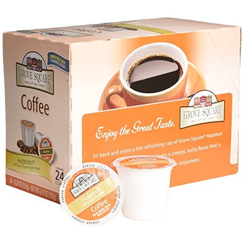 Grove Square Coffee, Hazelnut, 24 Count