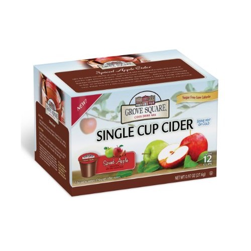 Grove Square Coffee Spiced Apple Cider, 72 Cups.