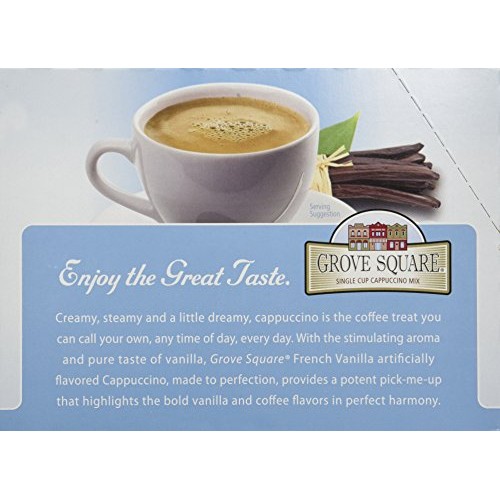 Grove Square French Vanilla Cappuccino Individual Cups - 72 Ct.