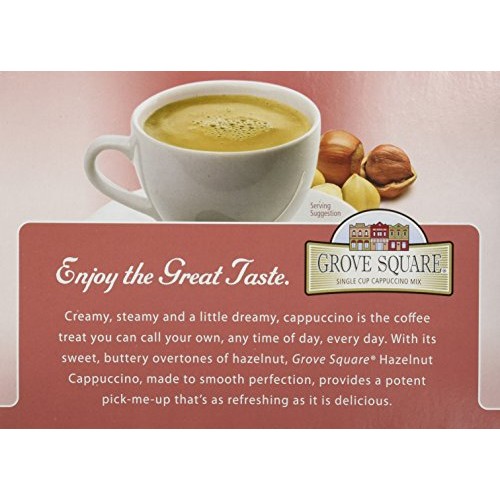 Grove Square Hazelnut Cappuccino 96 Single Serve Cups