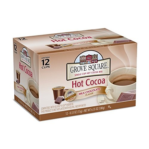 Grove Square Hot Cocoa, Milk Chocolate, Single Serve Cup For Keu