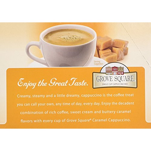 Grove Square Single Serve Caramel Cappucino Single Serve Cup 24