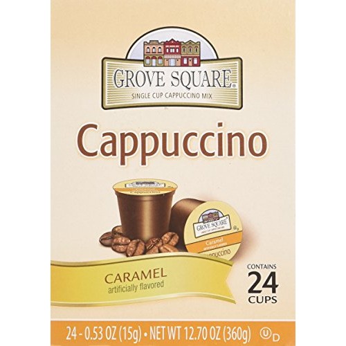 Grove Square Single Serve Caramel Cappucino Single Serve Cup 24