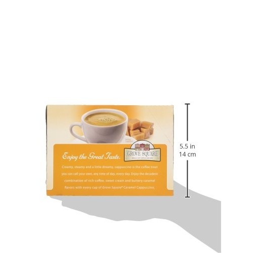 Grove Square Single Serve Caramel Cappucino Single Serve Cup 24