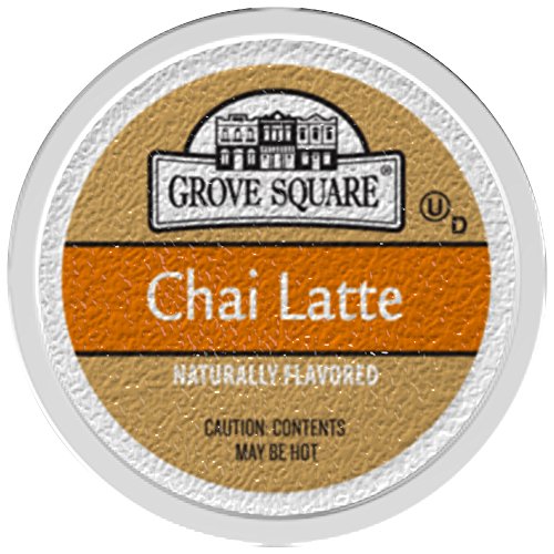 Grove Square Tea, Chai Latte, 24 Single Serve Cups