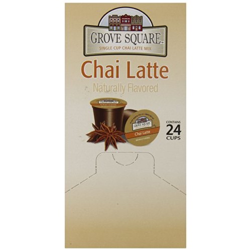 Grove Square Tea, Chai Latte, 24 Single Serve Cups