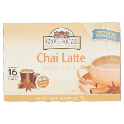 Pack Of 6 - Grove Square Chai Latte Tea 8.47 Oz. Box