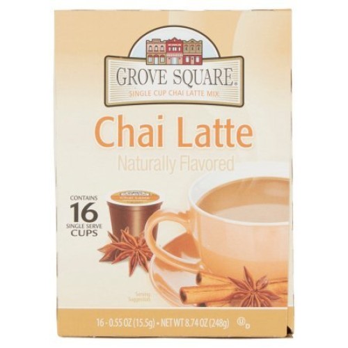 Pack Of 6 - Grove Square Chai Latte Tea 8.47 Oz. Box