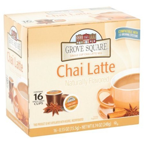 Pack Of 6 - Grove Square Chai Latte Tea 8.47 Oz. Box
