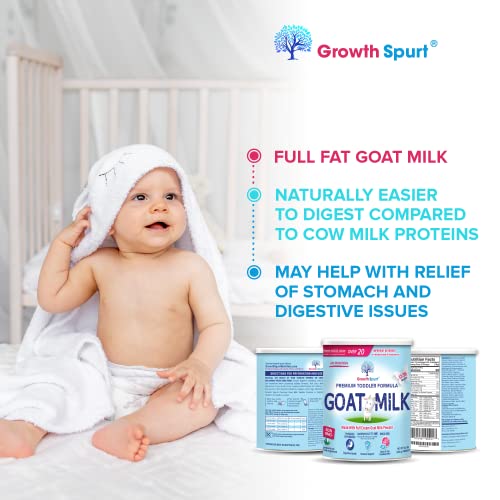 Goat Milk Toddler Formula – Growth Spurt Powdered Goats Milk To