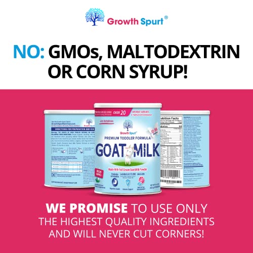 Goat Milk Toddler Formula – Growth Spurt Powdered Goats Milk To