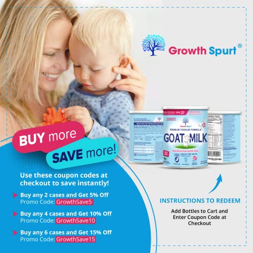 Goat Milk Toddler Formula – Growth Spurt Powdered Goats Milk To