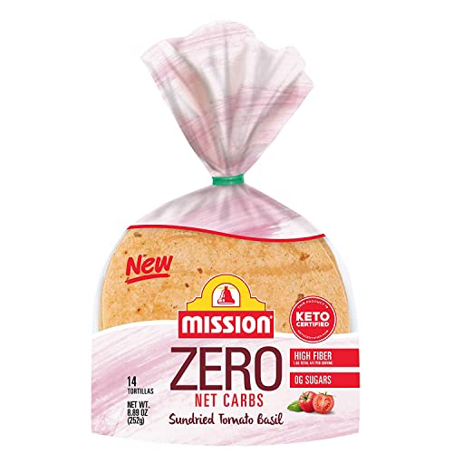 Mission Guerrero Zero Carb 0g Net Carbs - Keto Certified - 4.5 ...