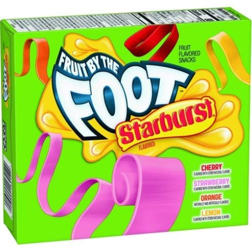 Betty Crocker Fruit By The Foot Starburst 4.5Oz 2 Pack