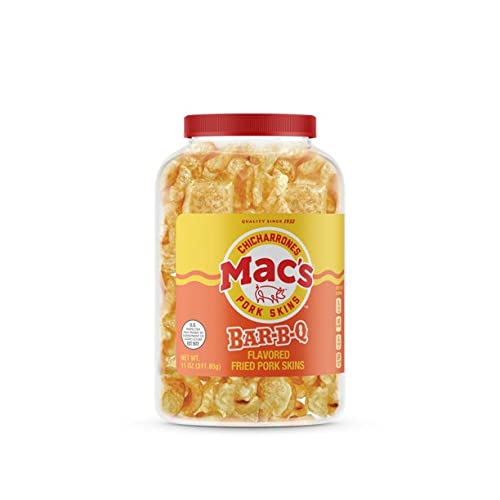 MACS BBQ PORK SKINS 11OZ 2 pack
