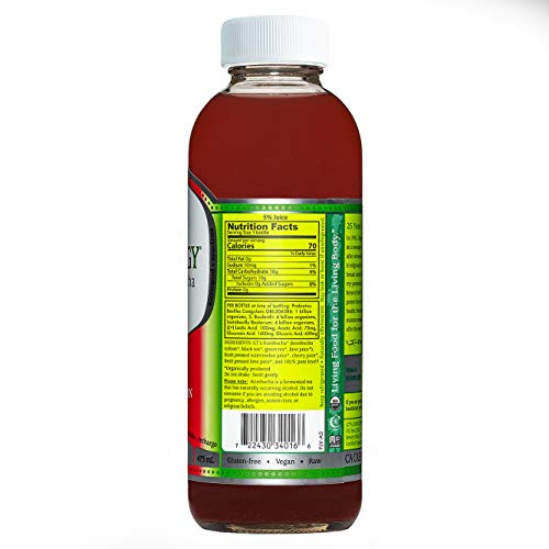 Gts, Kombucha Synergy Watermelon Wonder, 16 Fl Oz, 12 Pack