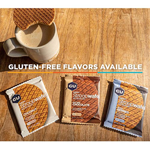 Gu Energy Stroopwafel Sports Nutrition Waffle, Assorted Flavors Gu Energy Stroopwafel Sports Nutrition Waffle, Assorted Flavors