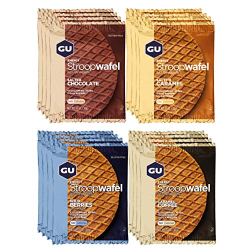 Gu Energy Stroopwafel Sports Nutrition Waffle, Assorted Flavors Gu Energy Stroopwafel Sports Nutrition Waffle, Assorted Flavors