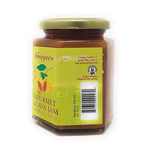 Guava Gourmet Guava Jam 12Oz, Jar, Fresh Tropical Guava Fruit