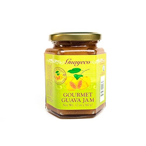 Guava Gourmet Guava Jam 12Oz, Jar, Fresh Tropical Guava Fruit