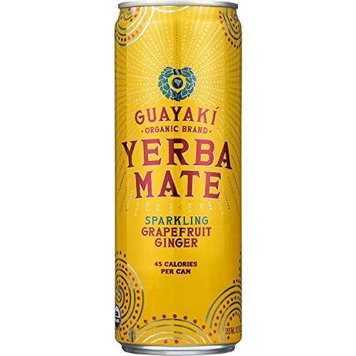 Guayaki Yerbamate - Organic - Sparkling - Grapefruit Ginger - 12