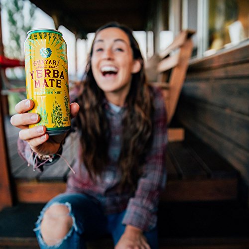Guayaki Organic Yerba Mate, Enlighten Mint, 15.5 Ounce Pack Of 12 Guayaki Organic Yerba Mate, Enlighten Mint, 15.5 Ounce Pack Of 12