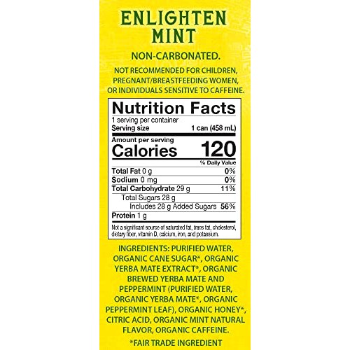 Guayaki Yerba Mate, Clean Energy Drink Alternative, Organic Trop... Guayaki Yerba Mate, Clean Energy Drink Alternative, Organic Trop...